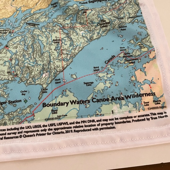 True North Cloth Maps- Two Maps Included - Picture 2 of 7